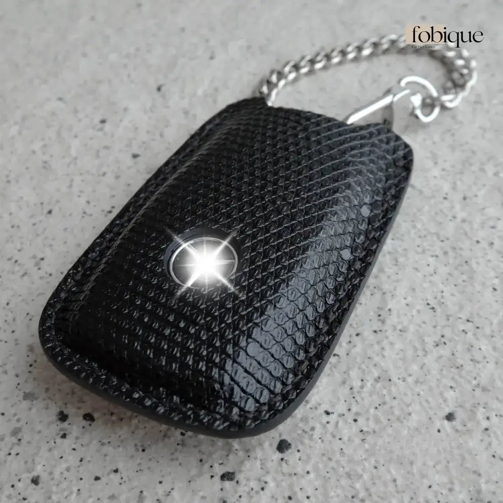 Regalia Collection - Lizard Leather | Key Fob Cover Suitable for Mercedes C-Class, E-Class, S-Class, A-Class, GLA, GLC & More Fobique