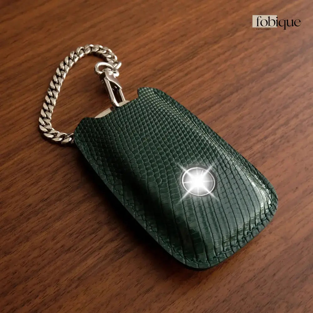 Regalia Collection - Lizard Leather | Key Fob Cover Suitable for Mercedes C-Class, E-Class, S-Class, A-Class, GLA, GLC & More Fobique