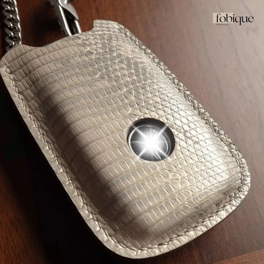 Regalia Collection - Lizard Leather | Key Fob Cover Suitable for Mercedes C-Class, E-Class, S-Class, A-Class, GLA, GLC & More Fobique