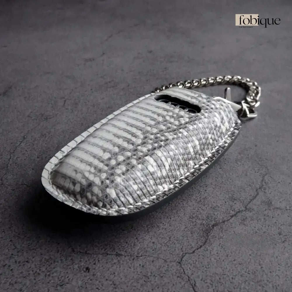 Regalia Collection - Lizard Leather | Smart Key Fob Case for Audi | Fits A6 A7 A8 Q8 & e-tron Fobique