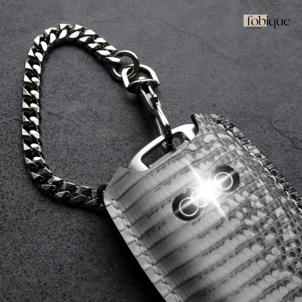 Regalia Collection - Lizard Leather | Smart Key Fob Case for Audi | Fits A6 A7 A8 Q8 & e-tron Fobique