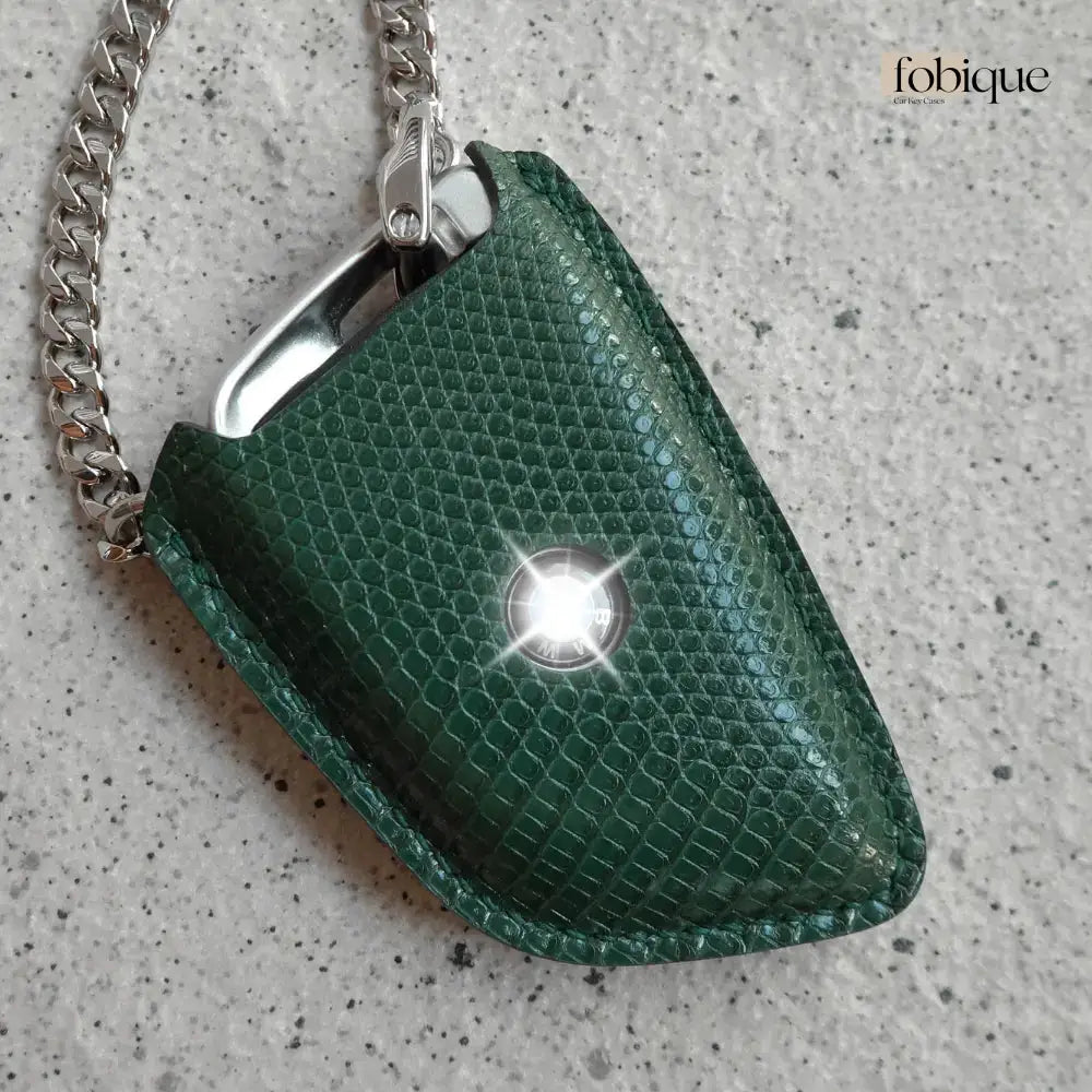 Regalia Collection - Lizard Leather | Smart Key Fob Case for BMW | Fits G20 G30 X3 X5 & More Fobique