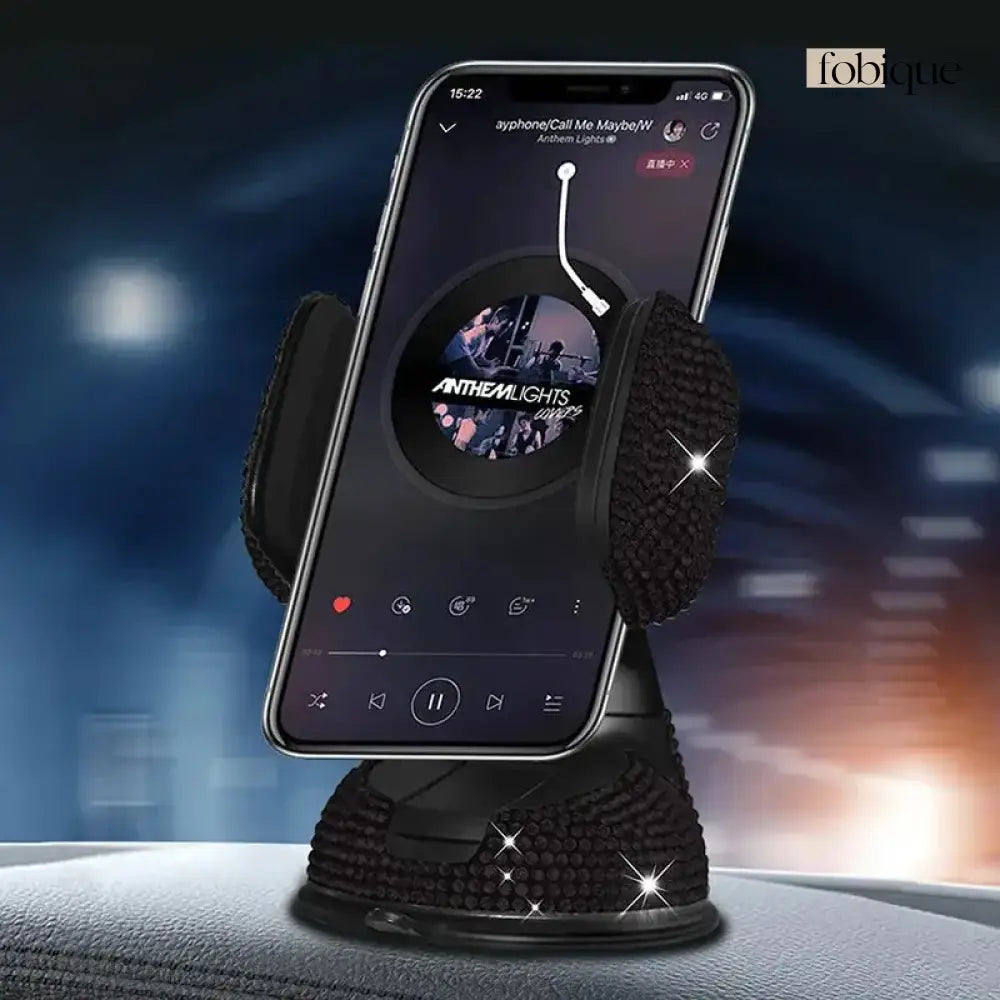 Rhinestone Phone Holder Fobique