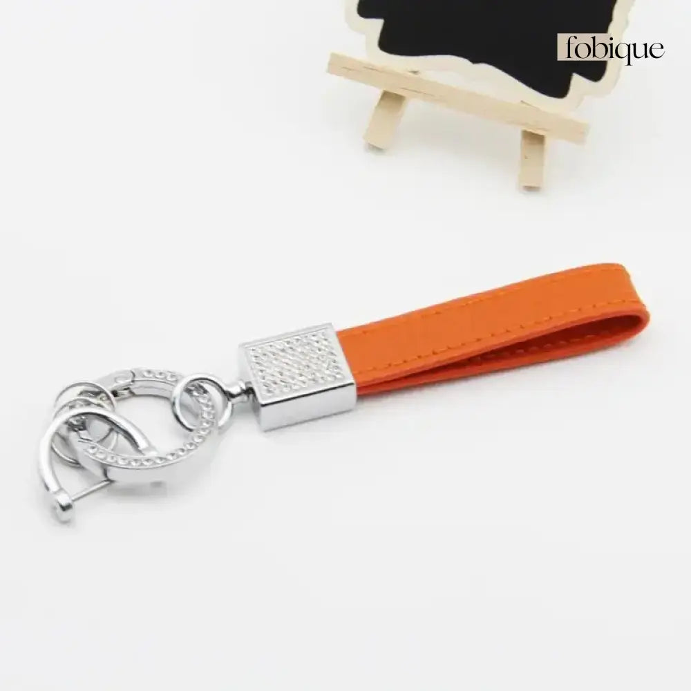 Rhinestone Strap (Silver Edges) Fobique