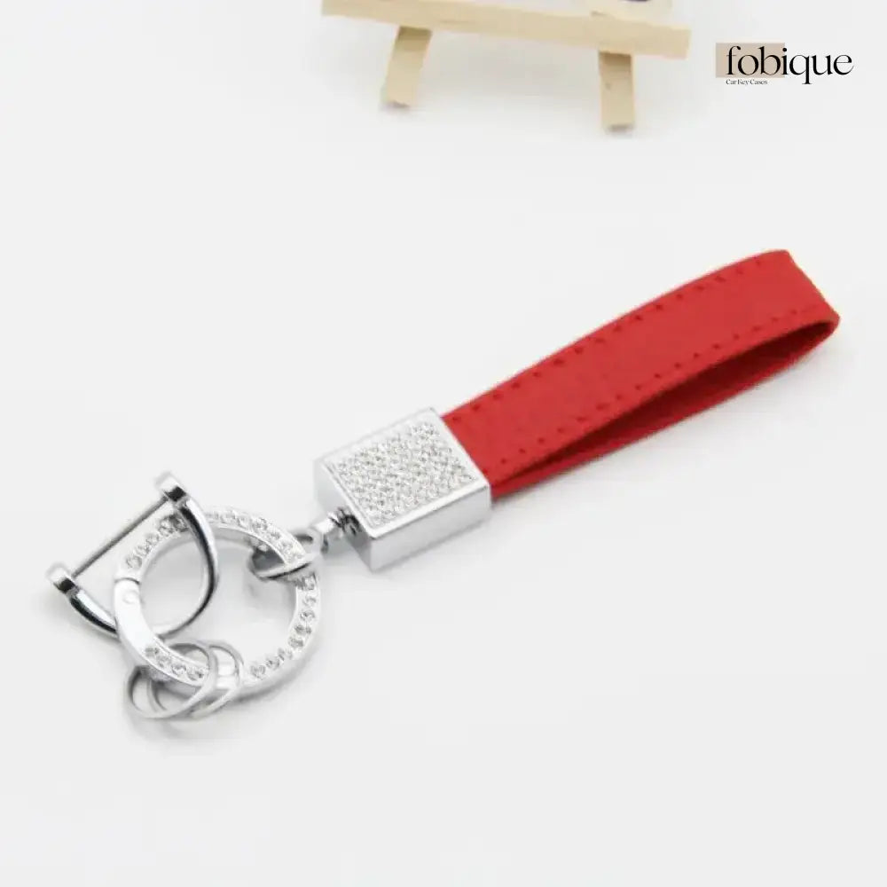 Rhinestone Strap (Silver Edges) Fobique