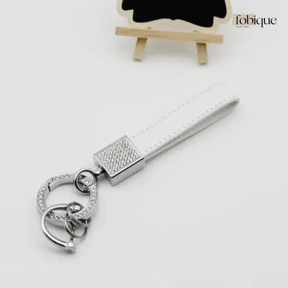 Rhinestone Strap (Silver Edges) Fobique