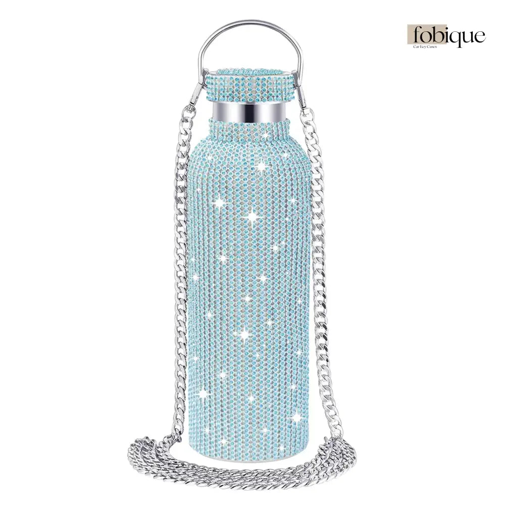 Rhinestone Water Bottle 750ml Fobique