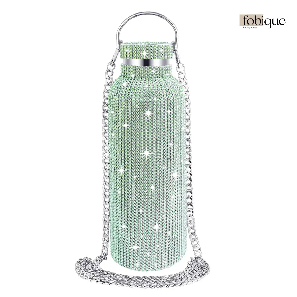Rhinestone Water Bottle 750ml Fobique