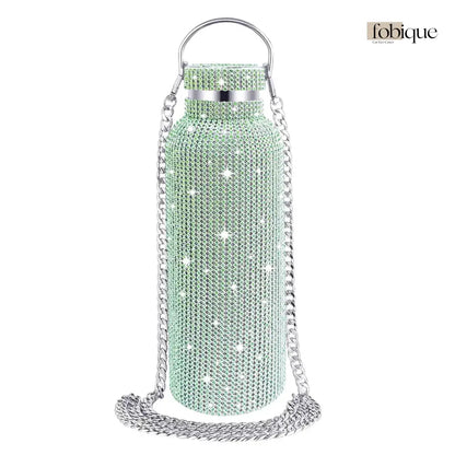 Rhinestone Water Bottle 750ml Fobique
