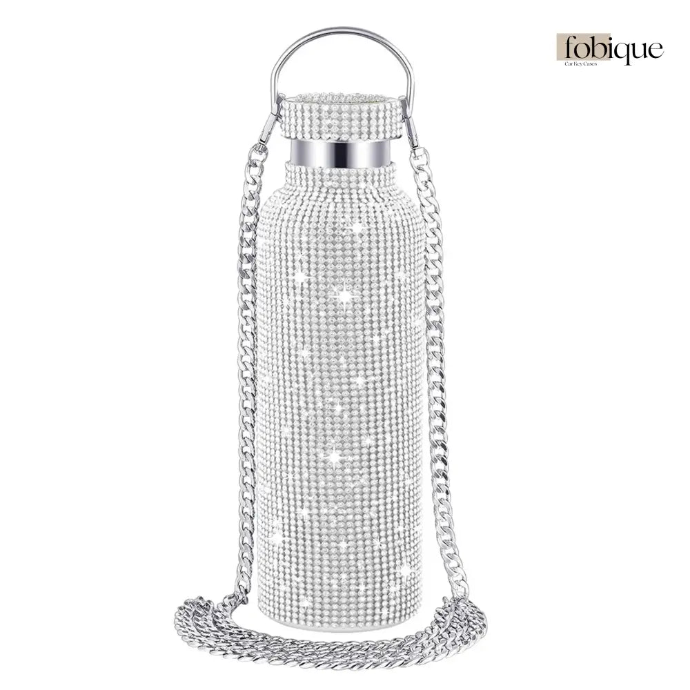 Rhinestone Water Bottle 750ml Fobique