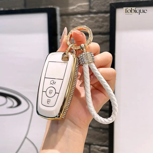 Royale Collection | Car Key Cover Compatible with Ford Explorer Edge Mustang & more