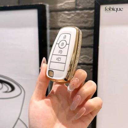 Royale Collection | Car Key Cover Compatible with Ford Explorer Edge Mustang & more