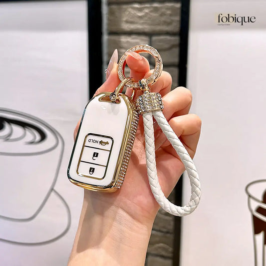 Royale Collection | Car Key Cover Compatible with Honda Accord Civic CR-V Pilot & more