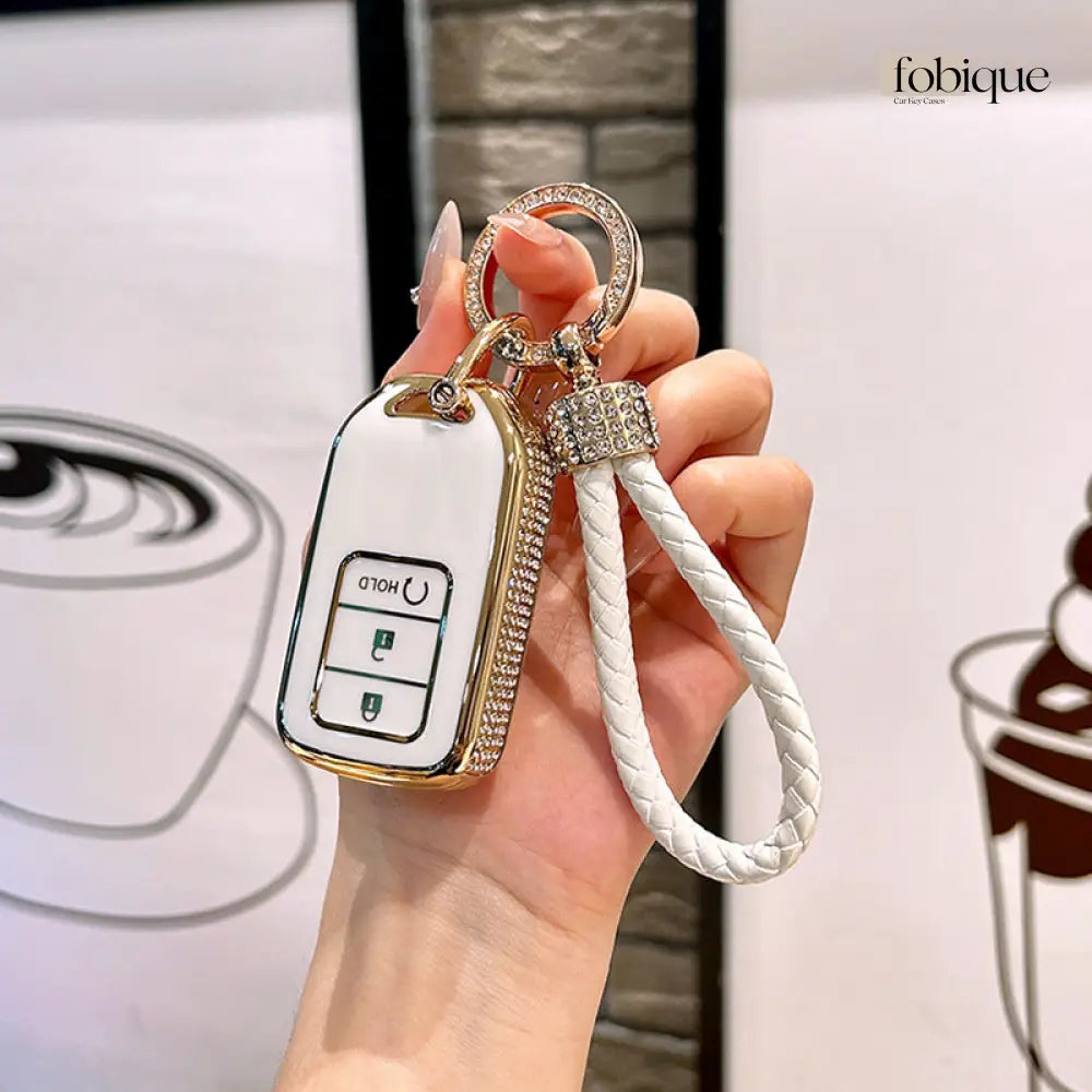 Royale Collection | Car Key Cover Compatible with Honda Accord Civic Crosstour & more