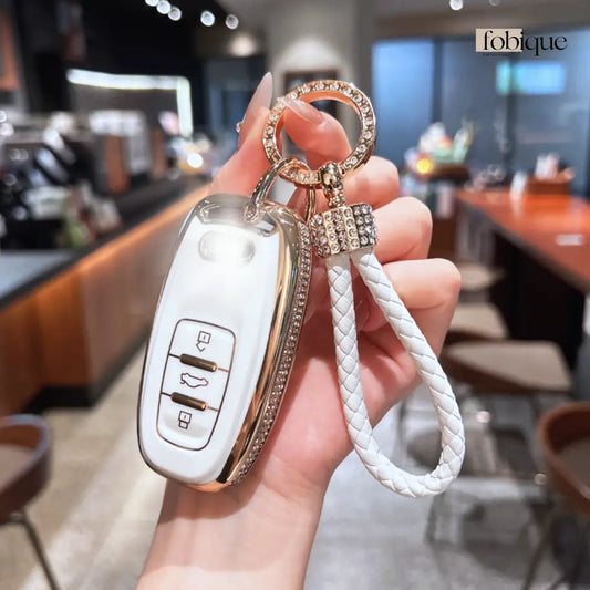 Royale Collection | Smart Key Fob Case for Audi | Fits A4 A5 Q5 Q7 TT & More