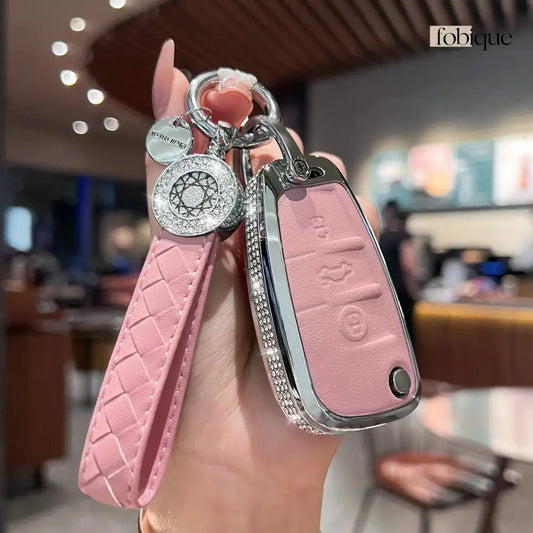 Royale Leather Collection | Key Fob Case for Audi | Fits A4 A5 Q5 & More Fobique