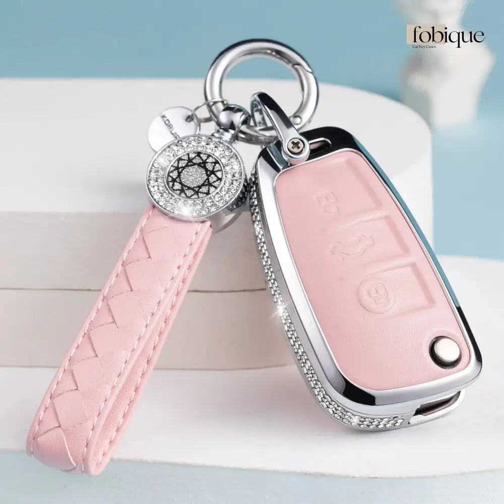 Royale Leather Collection | Key Fob Case for Audi | Fits A4 A5 Q5 & More Fobique