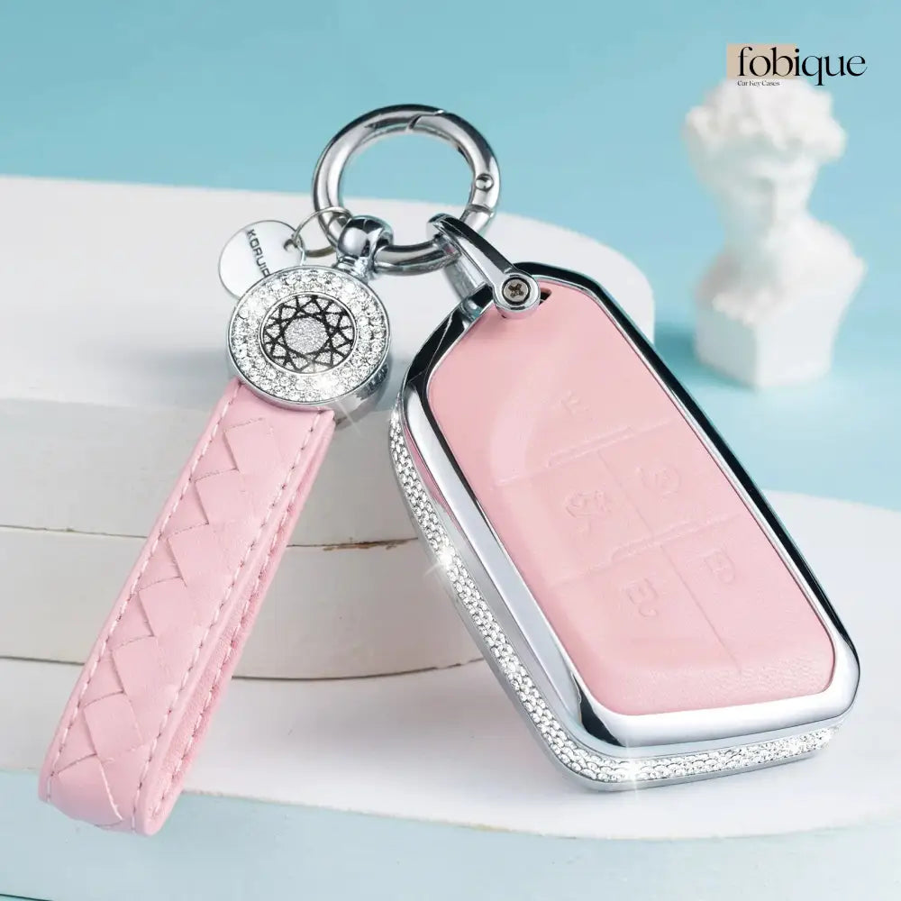 Royale Leather Collection | Car Key Cover Compatible with Buick Envision, Envision S, GL8 & More Fobique
