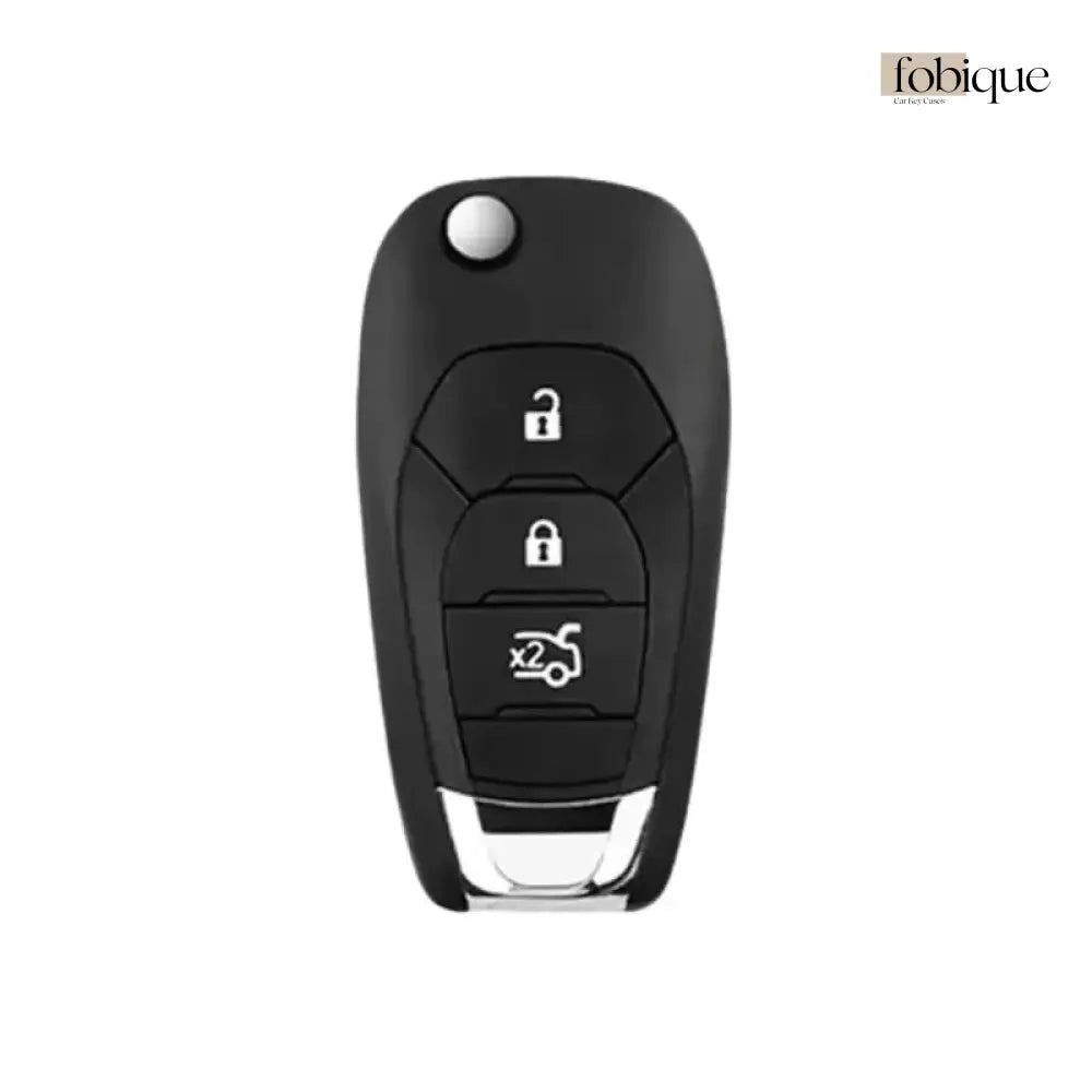 Royale Leather Collection | Car Key Cover Compatible with Chevrolet Trailblazer, S10, Onix & More Fobique