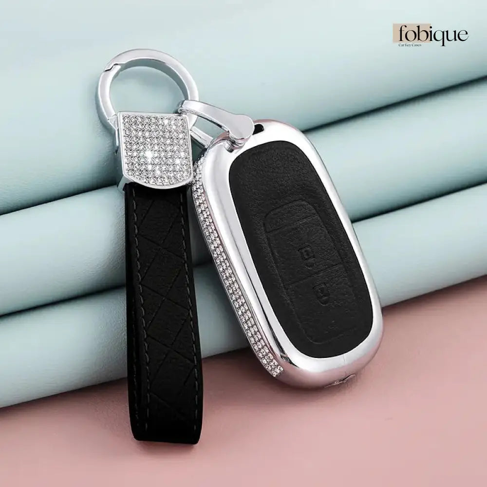 Royale Leather Collection | Car Key Cover Compatible with Honda N-Box, N-WGN, N-One & more Fobique