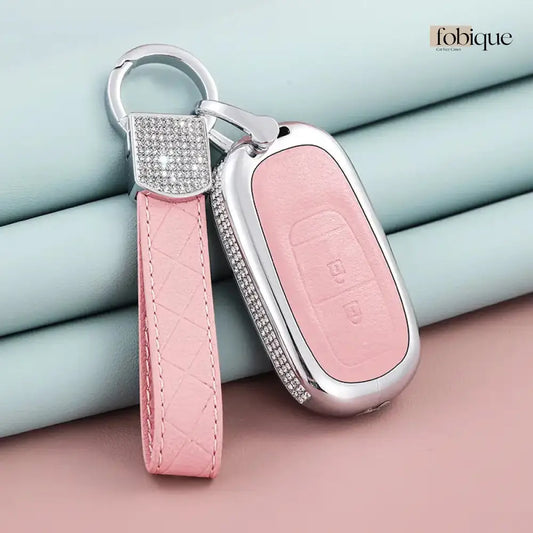 Royale Leather Collection | Car Key Cover Compatible with Honda N-Box, N-WGN, N-One & more Fobique