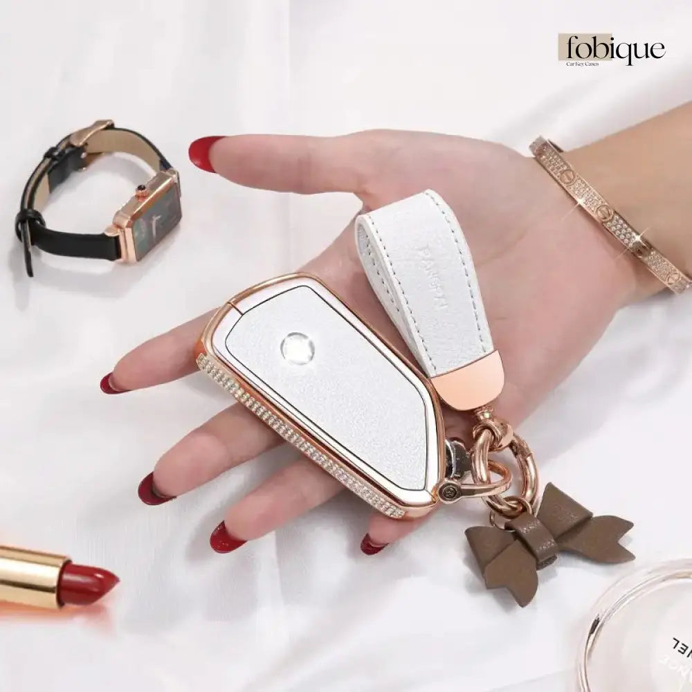 Royale Leather Collection | Car Key Cover for Cupra Formentor, Leon, Born, SEAT Leon MK4 & more Fobique