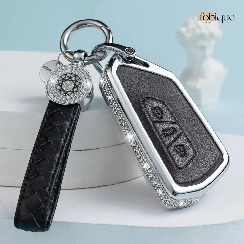 Royale Leather Collection | Car Key Cover for Cupra Formentor, Leon, Born, SEAT Leon MK4 & more Fobique