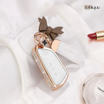 Royale Leather Collection | Car Key Cover for Cupra Formentor, Leon, Born, SEAT Leon MK4 & more Fobique