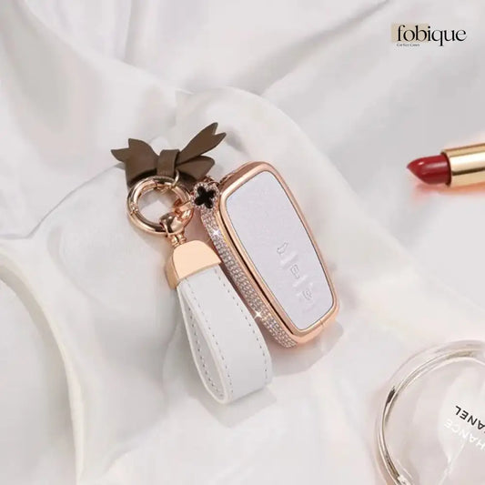 Royale Leather Collection | Car Key Cover for Toyota RAV4, Camry, Corolla & More Fobique