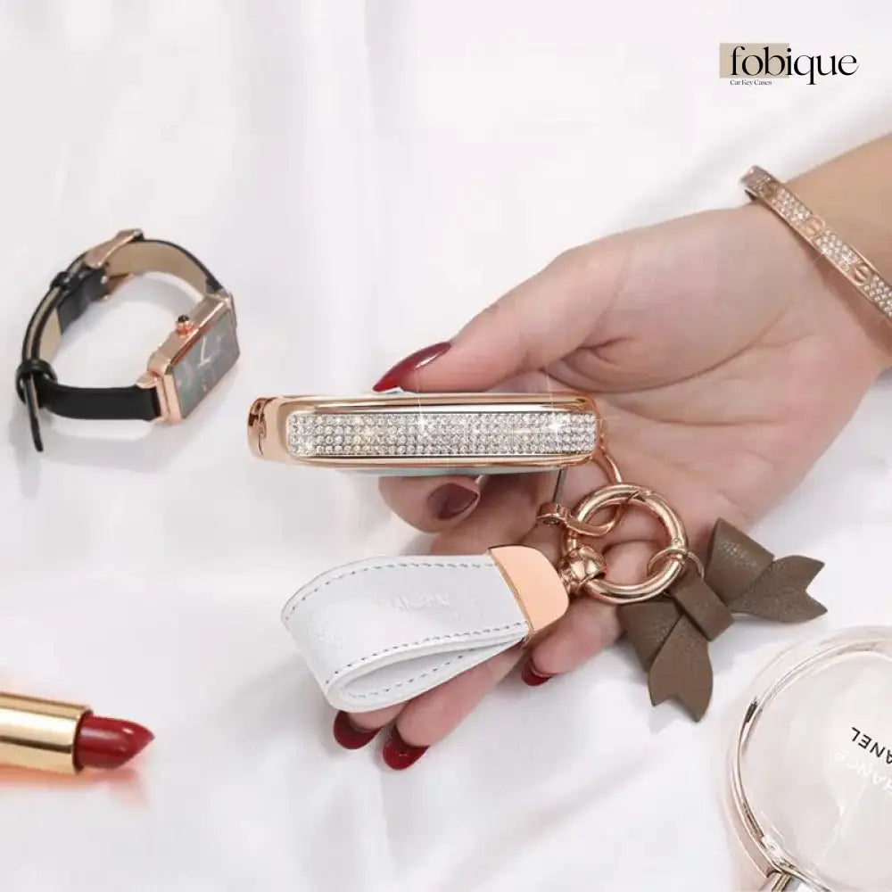 Royale Leather Collection | Car Key Cover for Toyota RAV4, Camry, Corolla & More Fobique