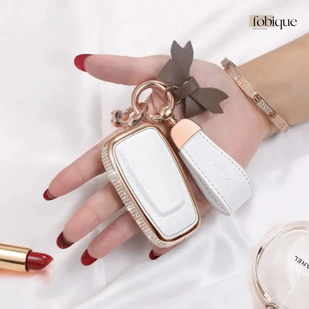 Royale Leather Collection | Car Key Cover for Toyota RAV4, Camry, Corolla & More Fobique