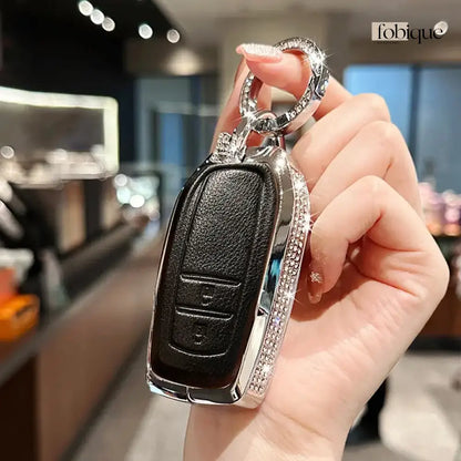 Royale Leather Collection | Car Key Cover for Toyota RAV4, Camry, Corolla & More Fobique