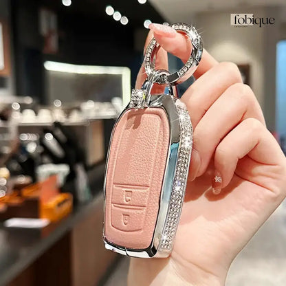 Royale Leather Collection | Car Key Cover for Toyota RAV4, Camry, Corolla & More Fobique
