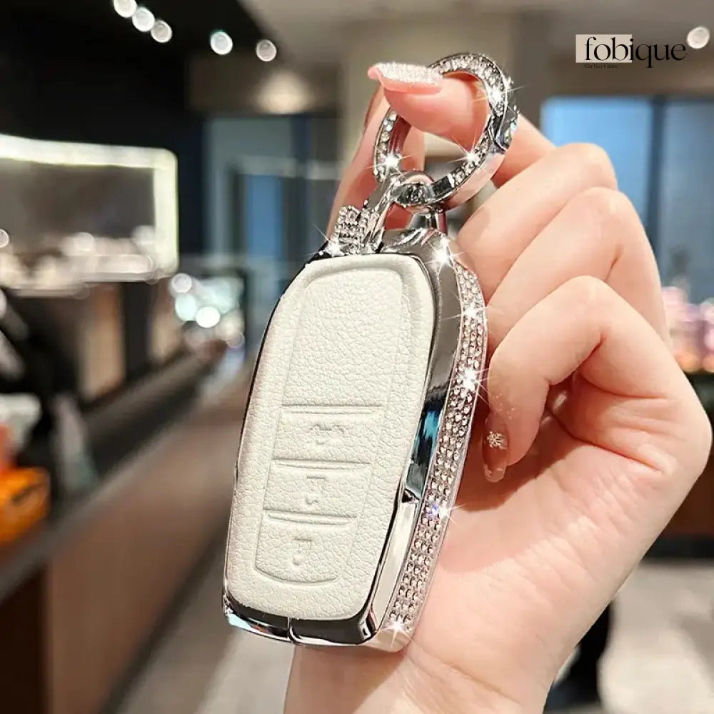 Royale Leather Collection | Car Key Cover for Toyota RAV4, Camry, Corolla & More Fobique