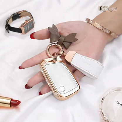 Classic Collection | Car Key Cover for SEAT Ateca, Leon, Tarraco, Arona & VW Tiguan, Golf 7 & More Fobique