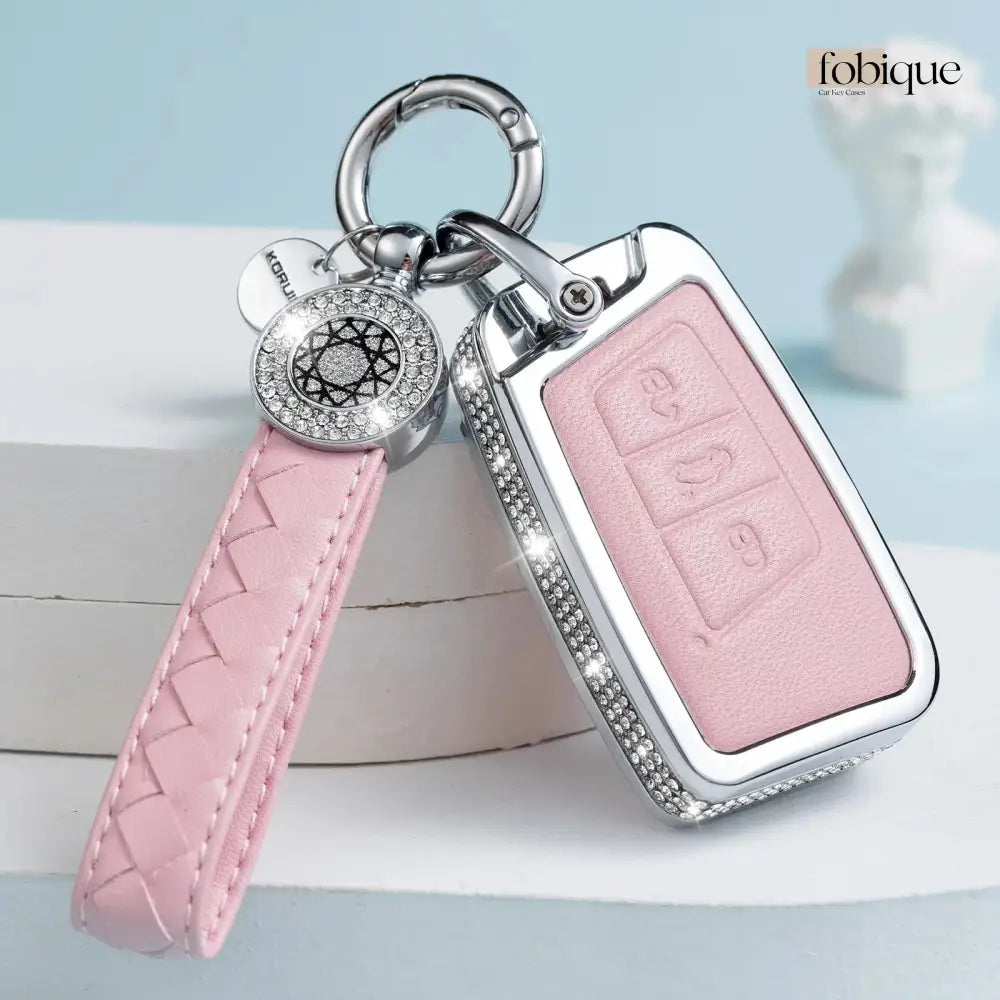 Classic Collection | Car Key Cover for SEAT Ateca, Leon, Tarraco, Arona & VW Tiguan, Golf 7 & More Fobique