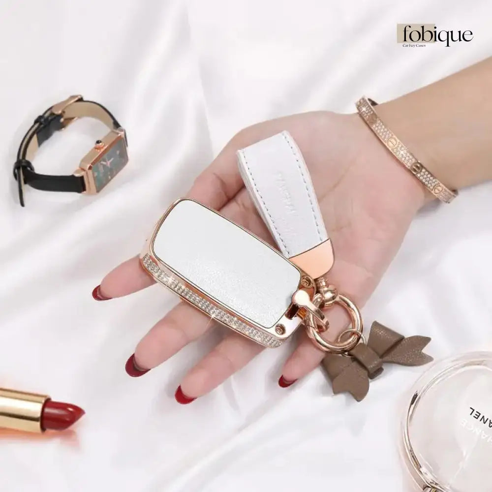 Royale Leather Collection | Car Key Cover for SEAT Leon 5F, Ibiza 6J, Arona, Ateca, Toledo & More Fobique