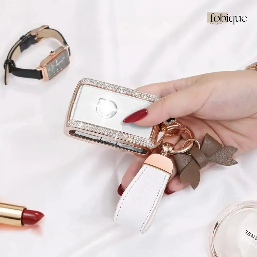 Royale Leather Collection | Car Key Cover for Volvo XC90, XC60, S90 & More Fobique