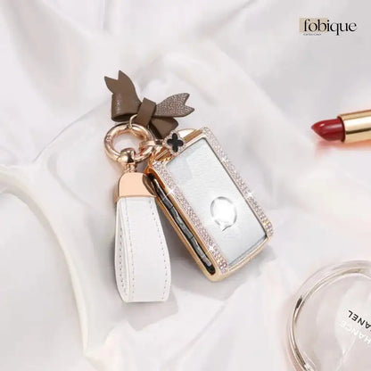 Royale Leather Collection | Car Key Cover for Volvo XC90, XC60, S90 & More Fobique