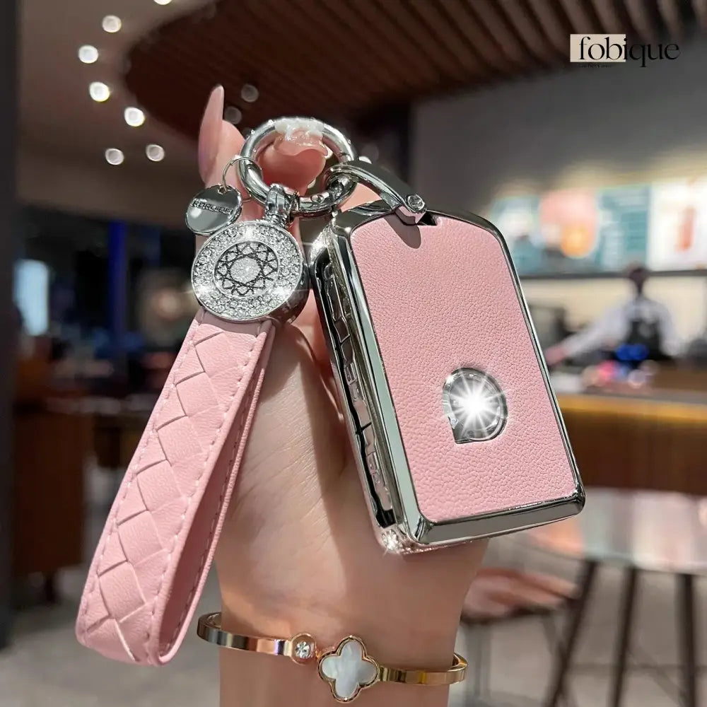 Royale Leather Collection | Car Key Cover for Volvo XC90, XC60, S90 & More Fobique