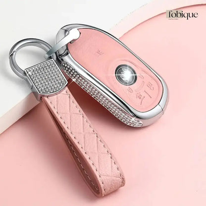 Royale Leather Collection | Car Key Cover Compatible with Buick Encore, Envision, Regal & More – Smart Key Fob Case Fobique