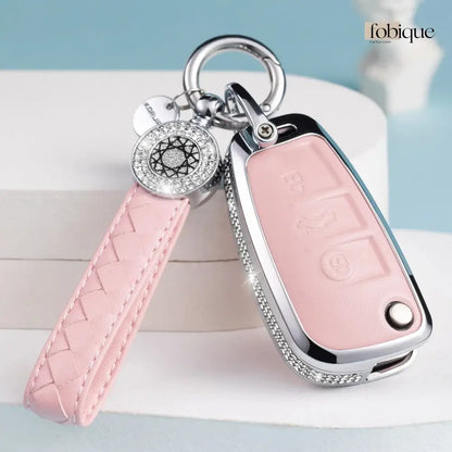 Royale Leather Collection | Key Fob Case for Audi | Fits A4 A5 Q5 & More Fobique