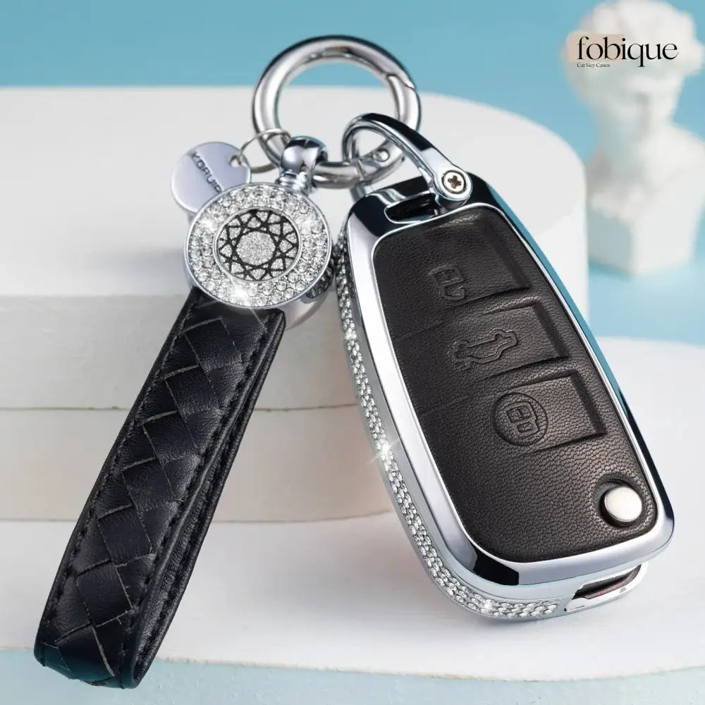 Royale Leather Collection | Key Fob Case for Audi | Fits A4 A5 Q5 & More Fobique