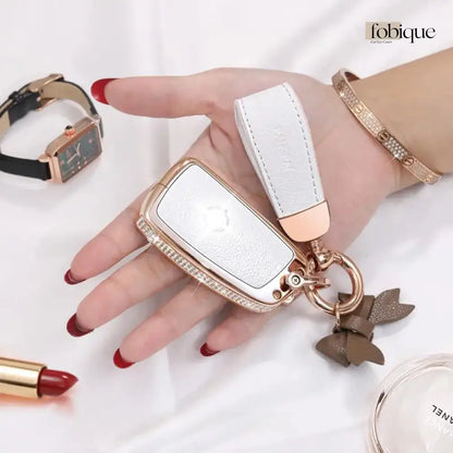 Royale Leather Collection | Key Fob Cover for Infiniti QX30, Q30 & more Fobique