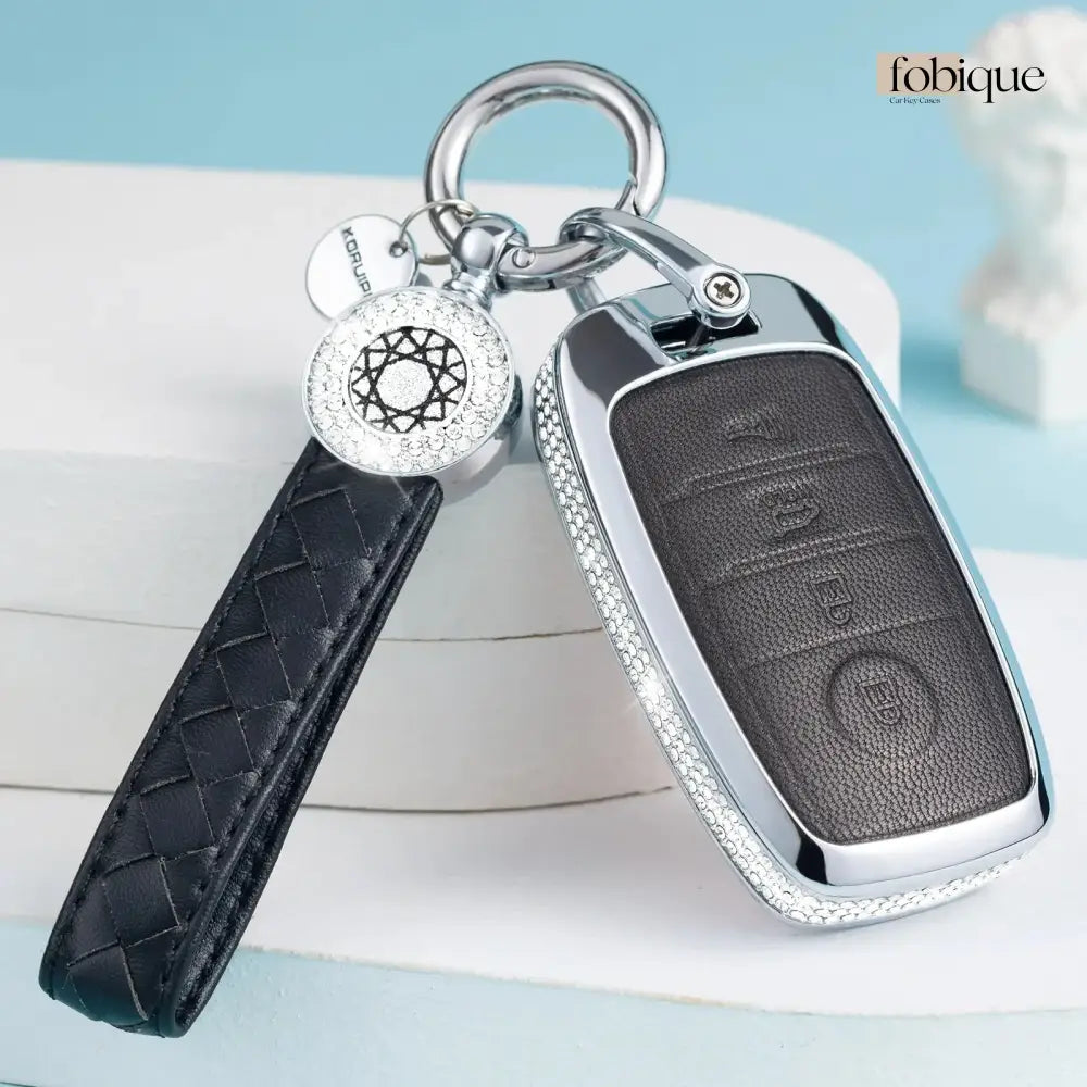 Royale Leather Collection | Key Fob Cover for Kia Stinger, K5, Sorento, Sportage & more Fobique