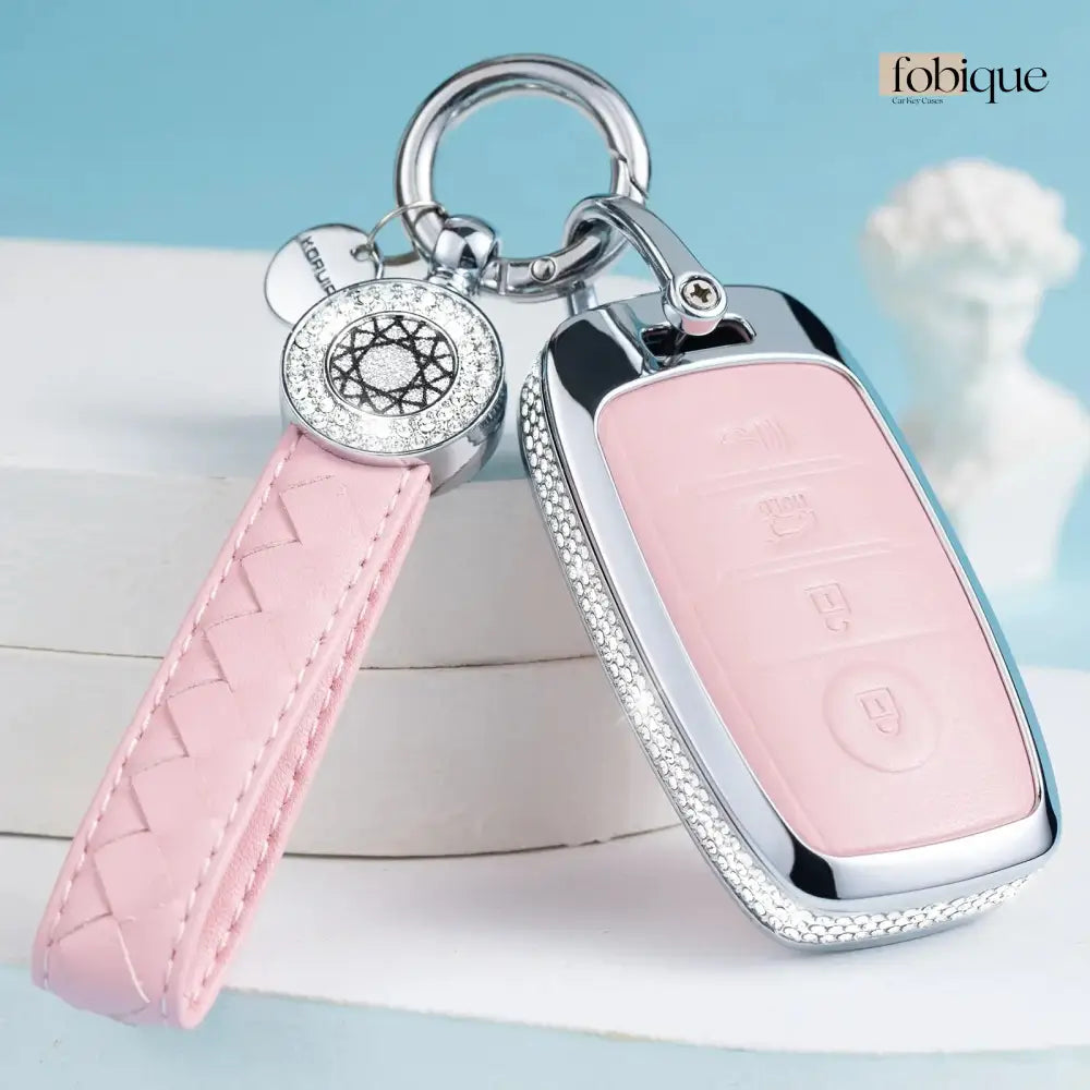 Royale Leather Collection | Key Fob Cover for Kia Stinger, K5, Sorento, Sportage & more Fobique