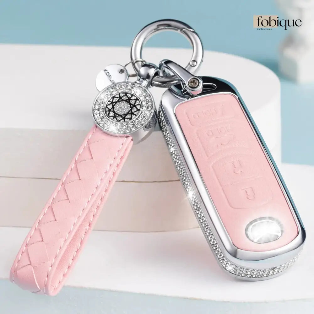 Royale Leather Collection | Key Fob Cover Suitable for Mazda CX-5, CX-9, Mazda 3, Mazda 6 & More Fobique