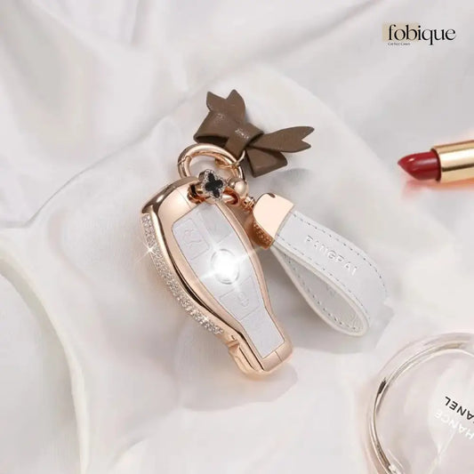 Royale Leather Collection | Key Fob Cover Suitable for Mercedes C-Class, E-Class, S-Class, SL-Class & More Fobique