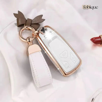 Royale Leather Collection | Smart Key Fob Case for Audi | Fits A6 A7 A8 & More Fobique