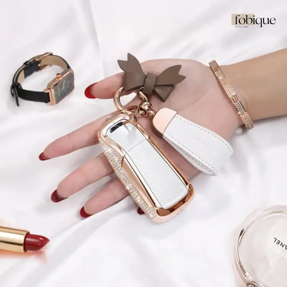 Royale Leather Collection | Smart Key Fob Case for Audi | Fits A6 A7 A8 & More Fobique